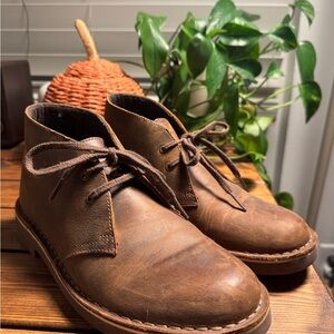 Brown Leather Women’s Boots